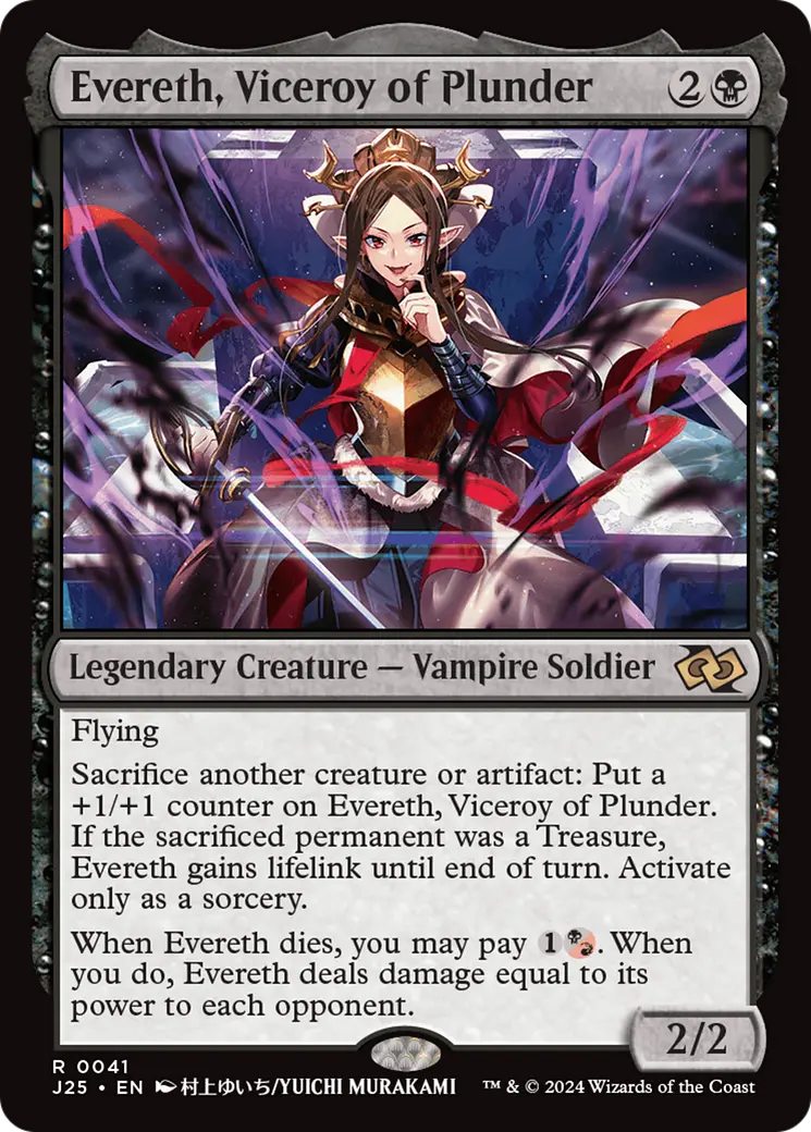 Evereth, Viceroy Of Plunder (Anime) [Foundations Jumpstart] 1