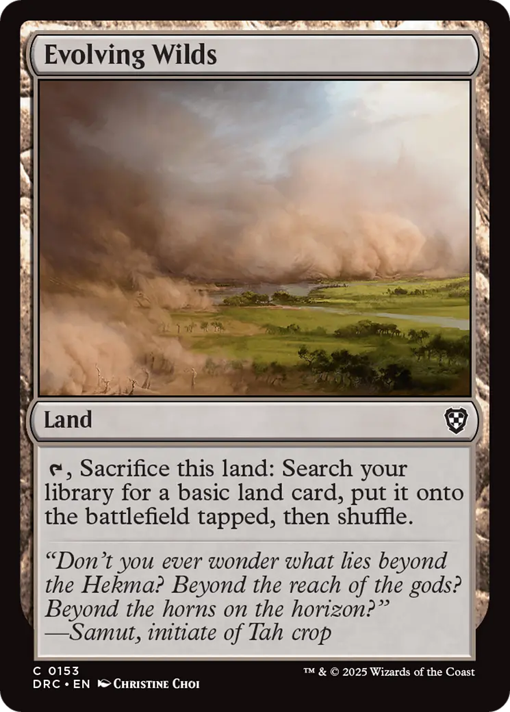 Evolving Wilds [Aetherdrift Commander] 1