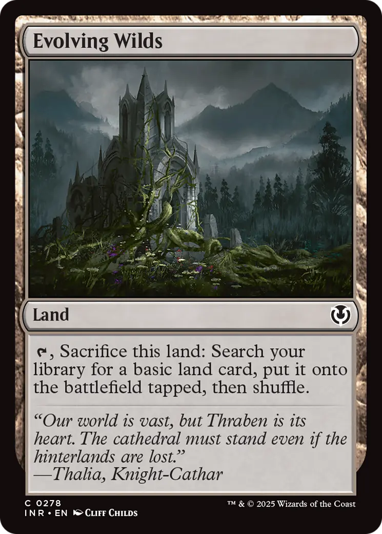 Evolving Wilds [Innistrad Remastered] 1