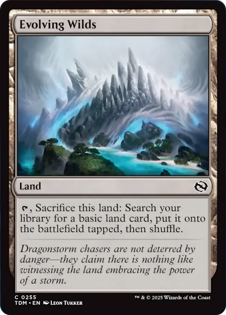 Evolving Wilds [Tarkir: Dragonstorm] 1