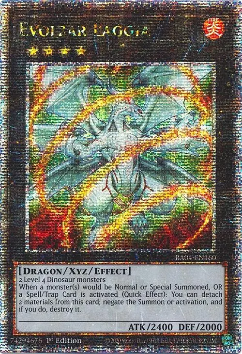 Evolzar Laggia [Ra04-En160] Quarter Century Secret Rare 1