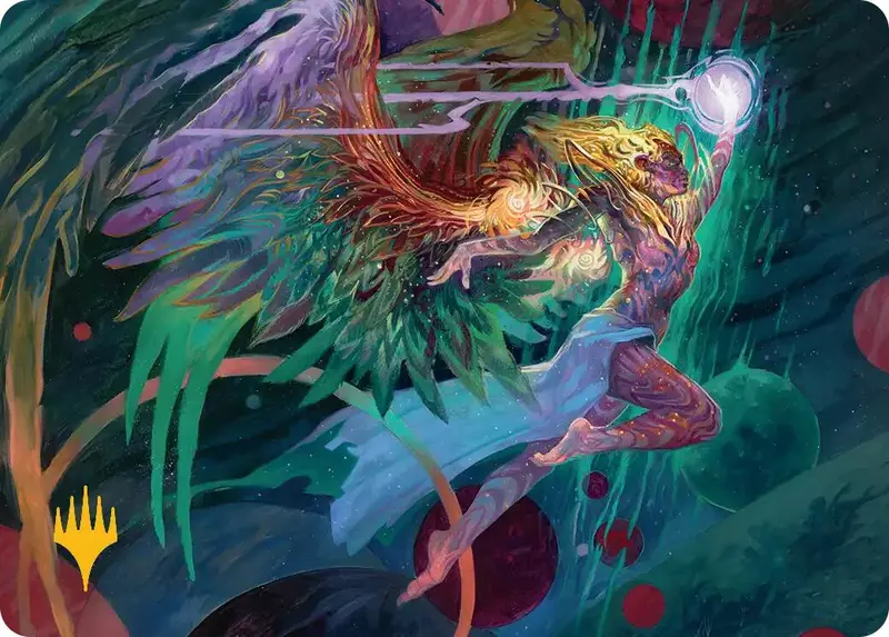 Exalted Sunborn Art Card (Gold-Stamped Signature) [Edge Of Eternities Art Series] 1