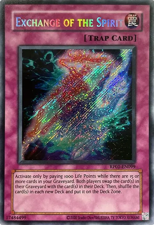Exchange Of The Spirit [Rp01-En099] Secret Rare 1