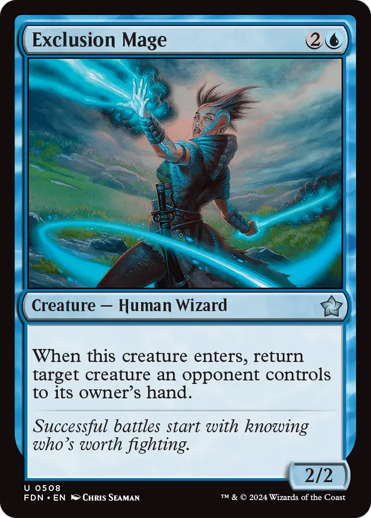 Exclusion Mage [Foundations] 1