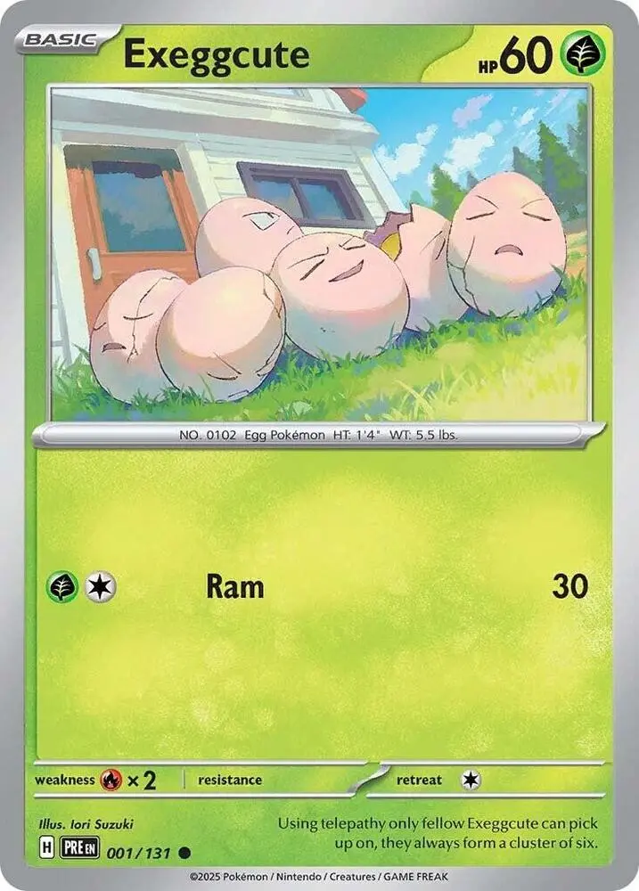 Exeggcute (001/131) [Scarlet & Violet: Prismatic Evolutions] 1