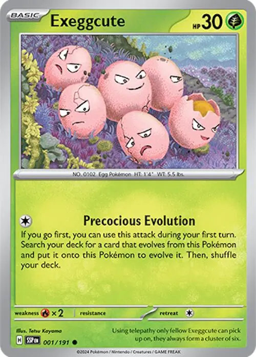 Exeggcute (001/191) [Scarlet & Violet: Surging Sparks] 1