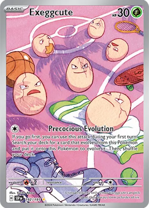 Exeggcute (192/191) [Scarlet & Violet: Surging Sparks] 1