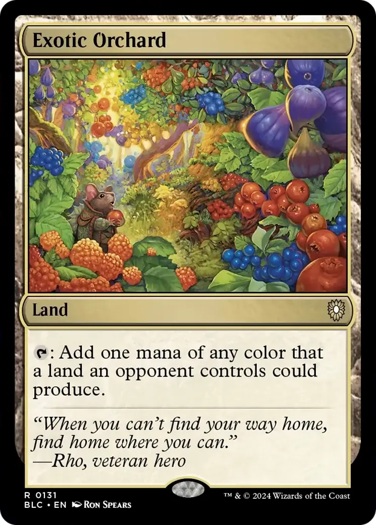 Exotic Orchard [Bloomburrow Commander] 1