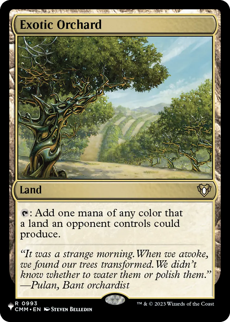 Exotic Orchard (Cmm) [The List] 1