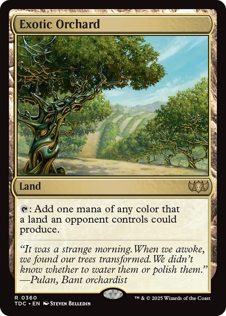 Exotic Orchard [Tarkir: Dragonstorm Commander] 1