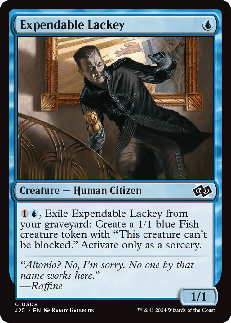 Expendable Lackey [Foundations Jumpstart] 1