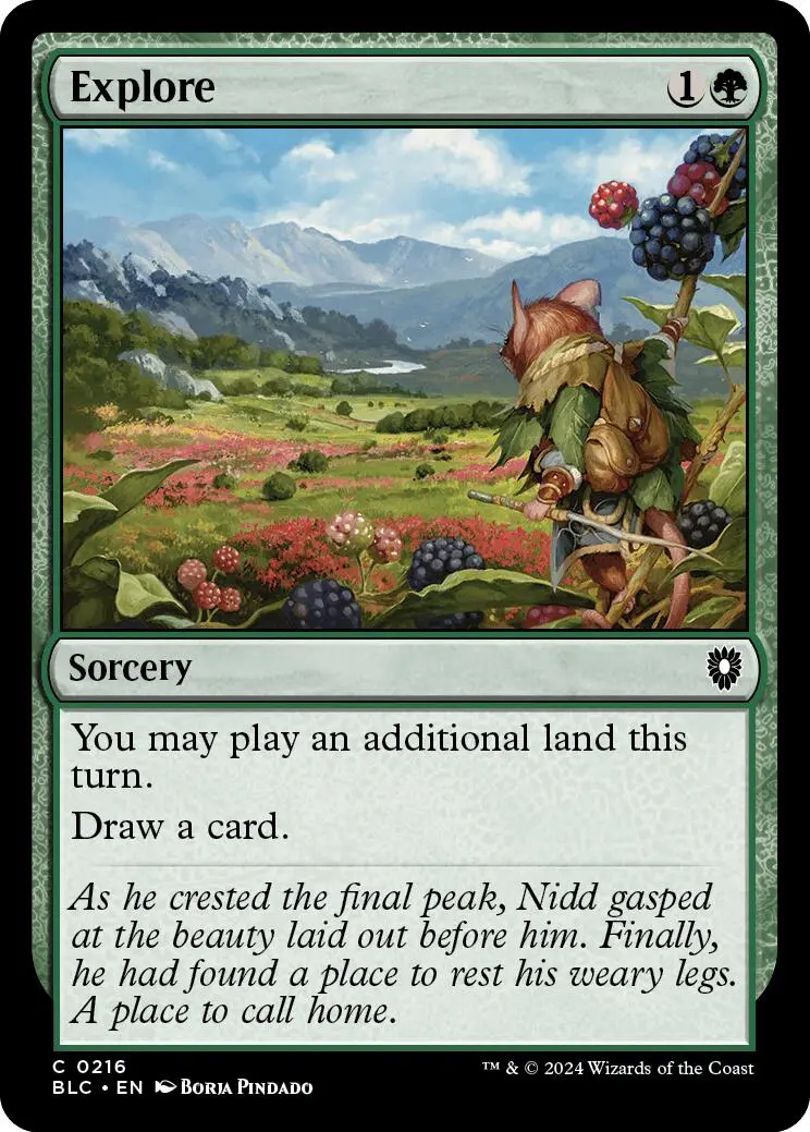 Explore [Bloomburrow Commander] 1