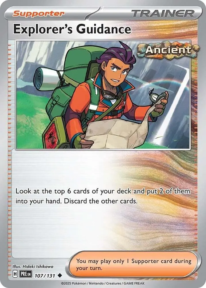 Explorer's Guidance (107/131) [Scarlet & Violet: Prismatic Evolutions] 1