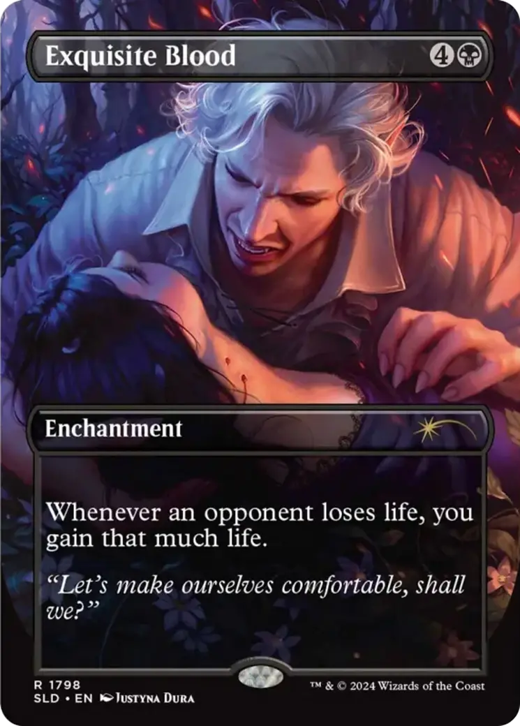 Exquisite Blood (Rainbow Foil) [Secret Lair Drop Series] 1