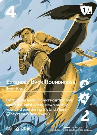 Extended Back Roundhouse (Alternate Art) 1
