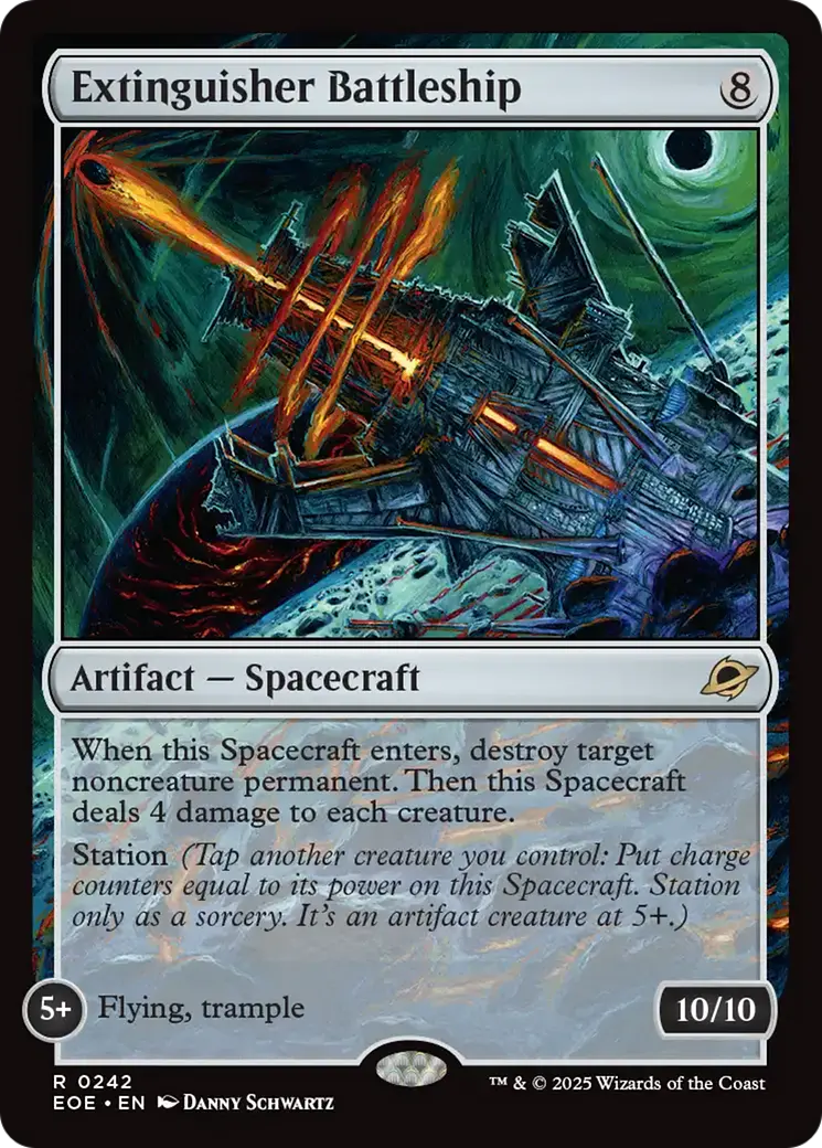 Extinguisher Battleship [Edge Of Eternities] 1