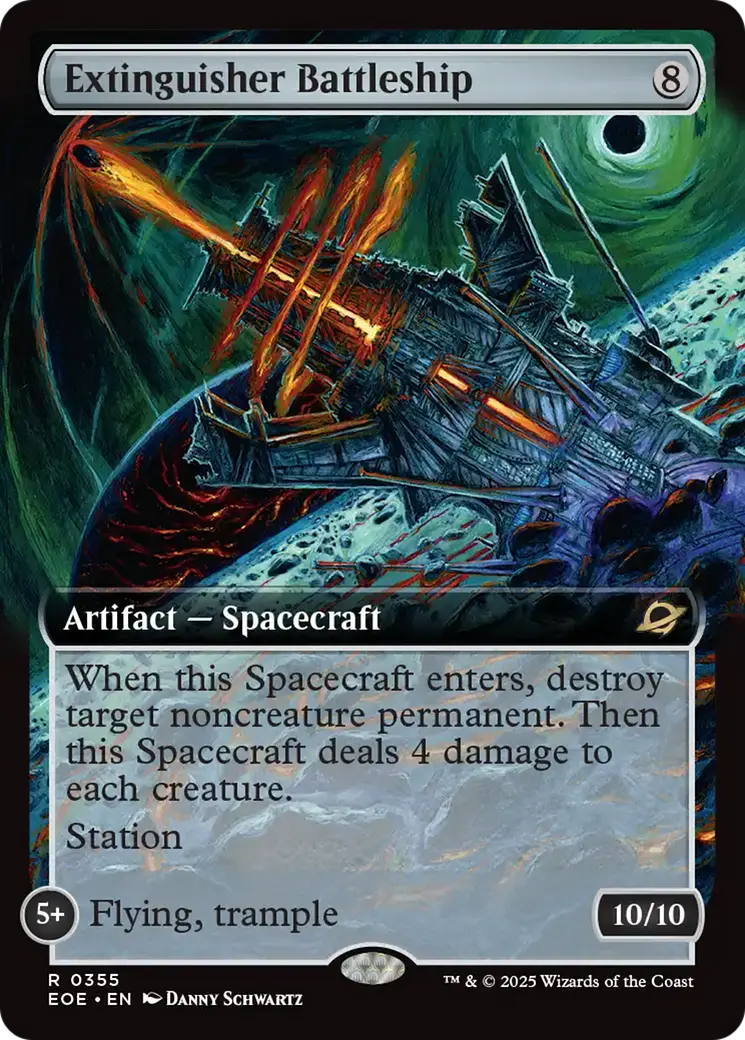 Extinguisher Battleship (Extended Art) [Edge Of Eternities] 1