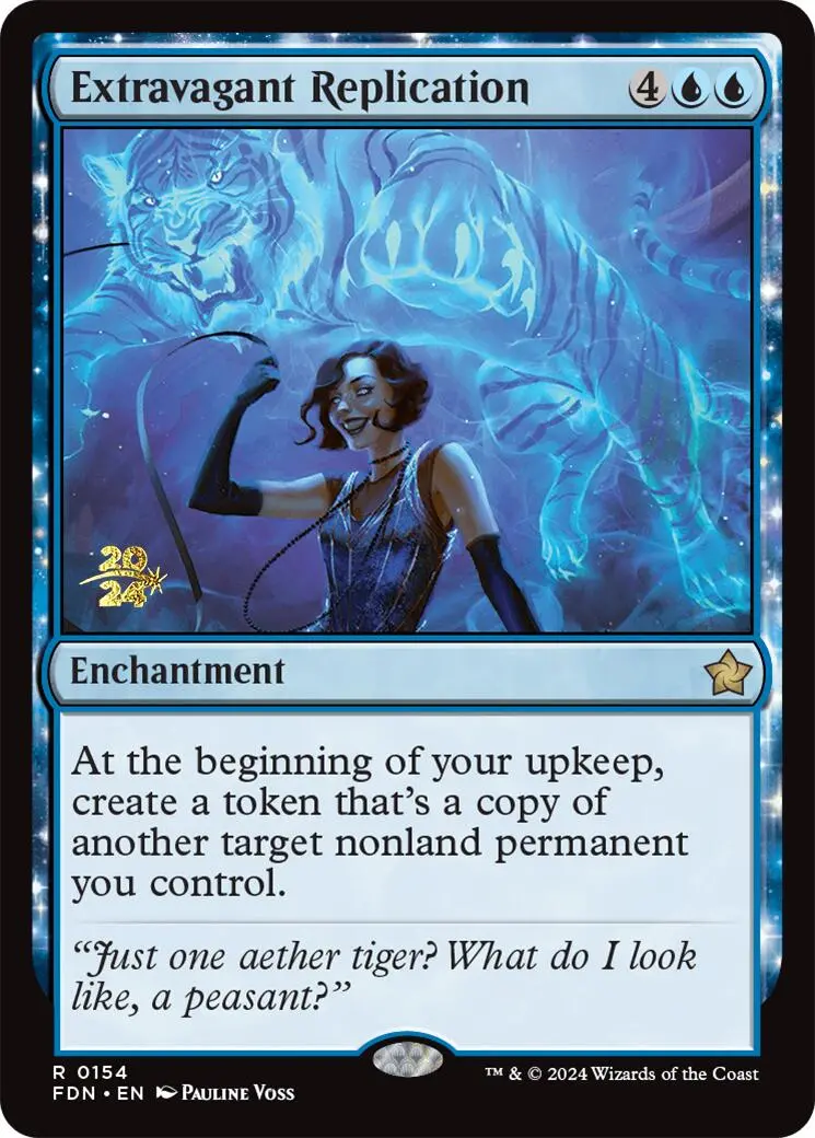 Extravagant Replication [Foundations Prerelease Promos] 1