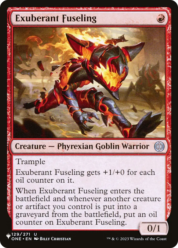 Exuberant Fuseling [The List] 1