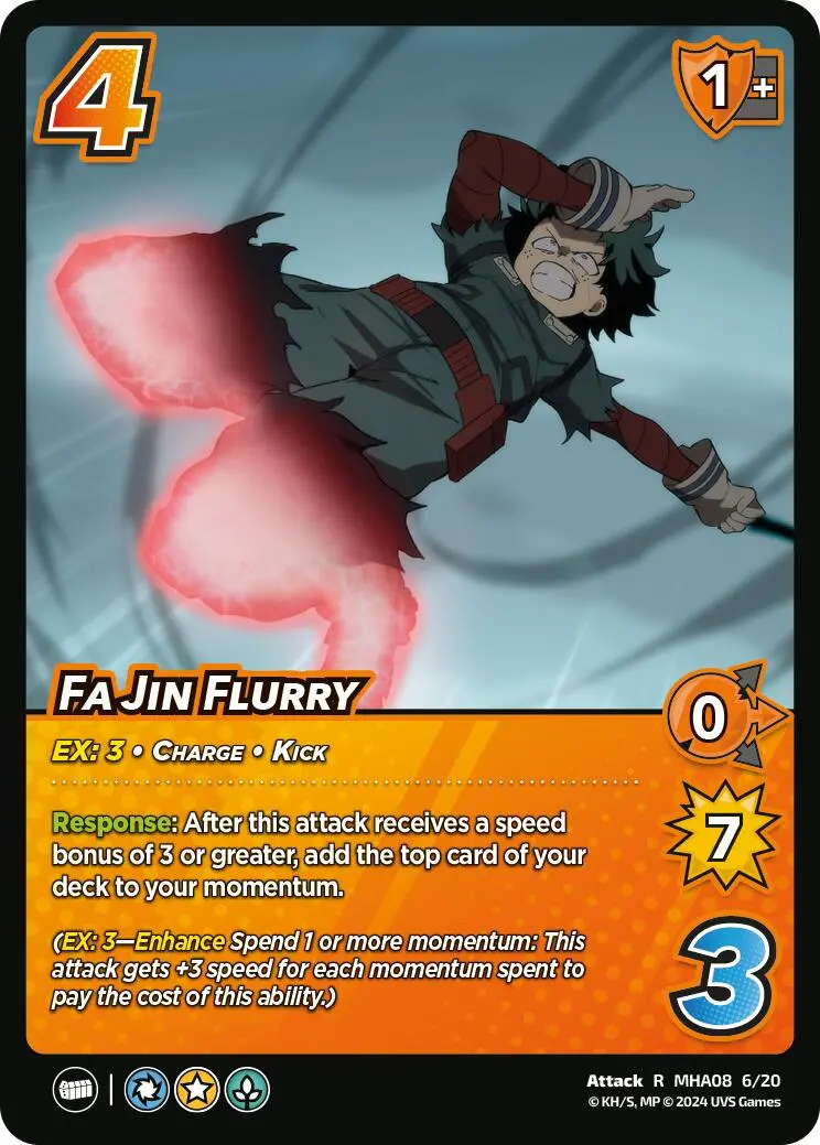 Fa Jin Flurry [Challenger Series: My Hero Academia - Dark Hero Arc] 1