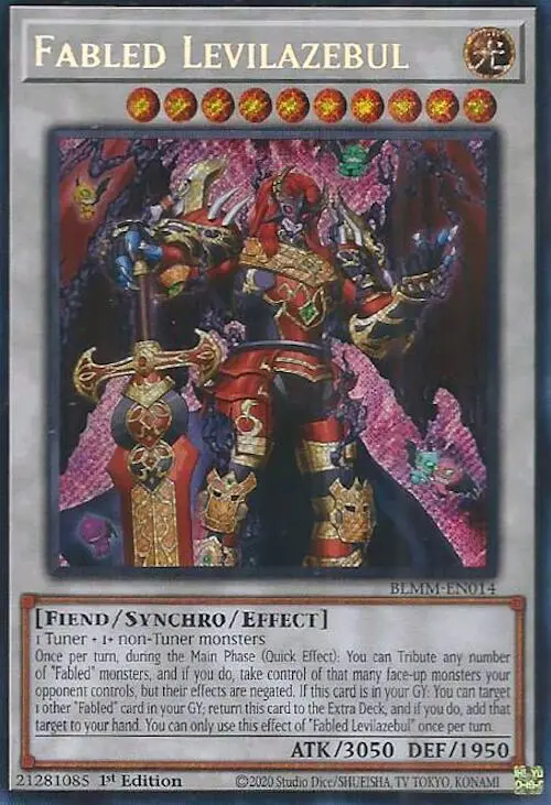 Fabled Levilazebul [Blmm-En014] Secret Rare 1
