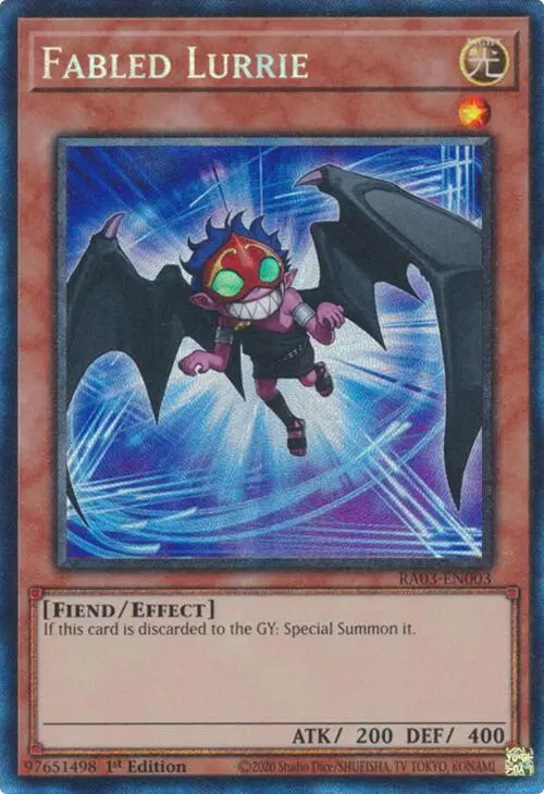 Fabled Lurrie (Cr) [Ra03-En003] Prismatic Collector's Rare 1