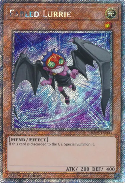 Fabled Lurrie (Platinum Secret Rare) [Ra03-En003] Platinum Secret Rare 1
