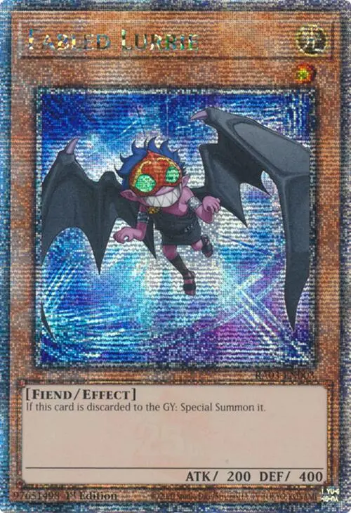 Fabled Lurrie (Quarter Century Secret Rare) [Ra03-En003] Quarter Century Secret Rare 1