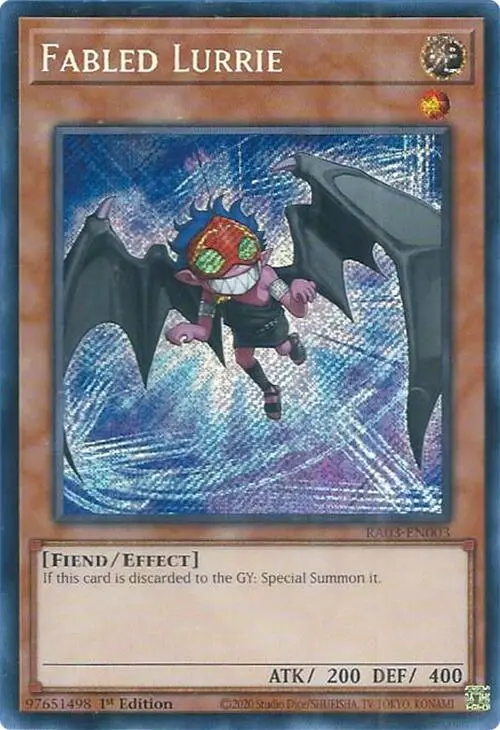 Fabled Lurrie (Secret Rare) [Ra03-En003] Secret Rare 1