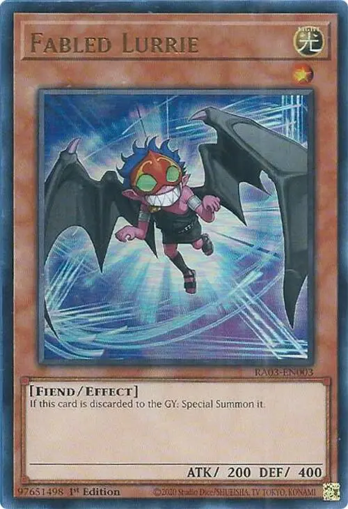 Fabled Lurrie (Ur) [Ra03-En003] Ultra Rare 1