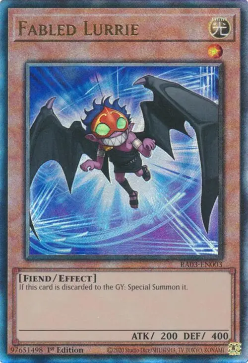 Fabled Lurrie (Utr) [Ra03-En003] Prismatic Ultimate Rare 1