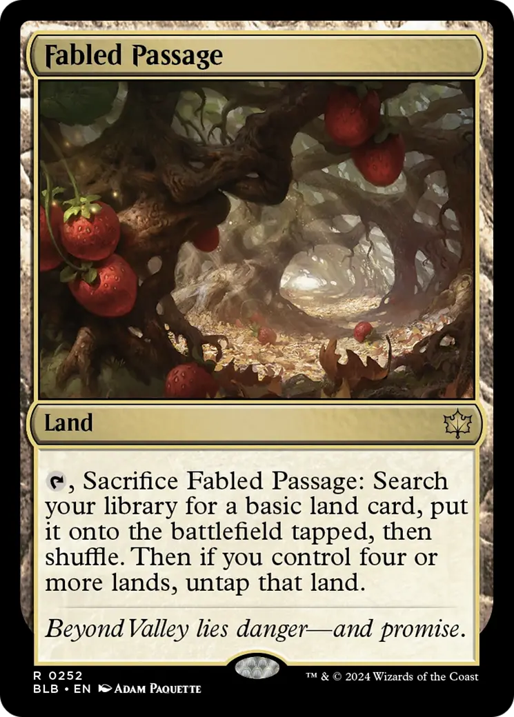 Fabled Passage [Bloomburrow] 1