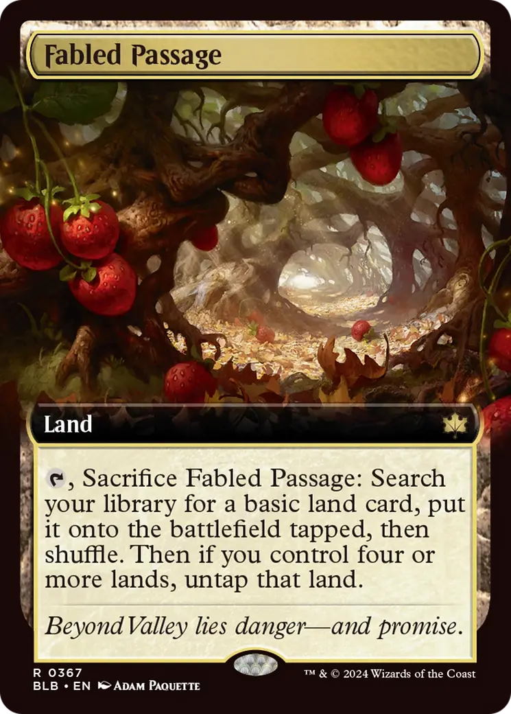 Fabled Passage (Extended Art) [Bloomburrow] 1