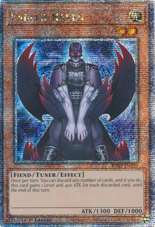 Fabled Raven (Quarter Century Secret Rare) [Ra03-En239] Quarter Century Secret Rare 1