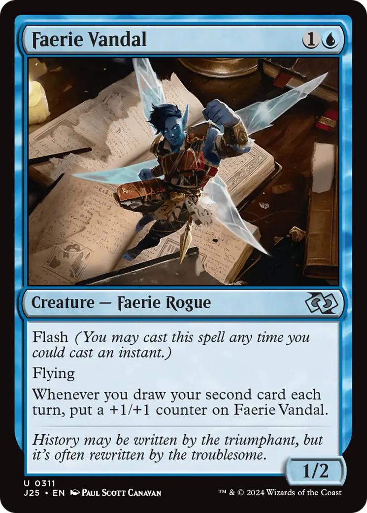 Faerie Vandal [Foundations Jumpstart] 1