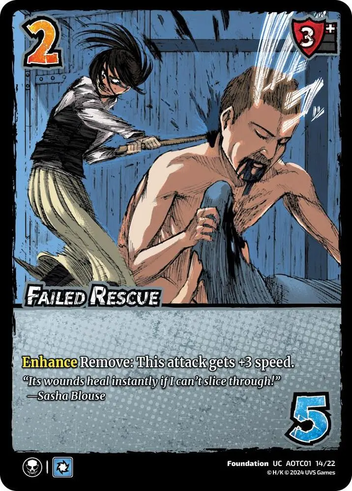 Failed Rescue - Foil 1