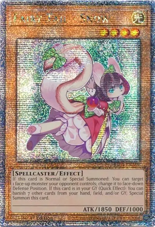 Fairy Tail - Snow [Ra04-En269] Quarter Century Secret Rare 1