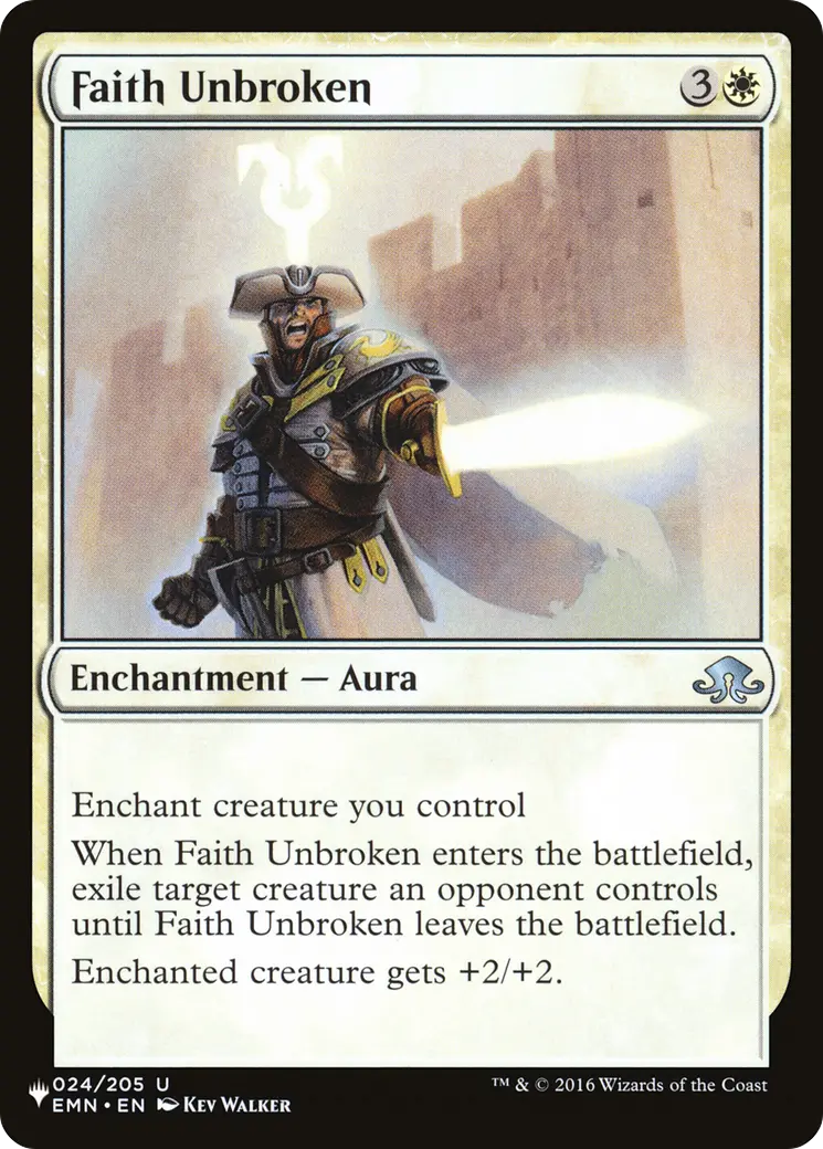 Faith Unbroken [The List] 1