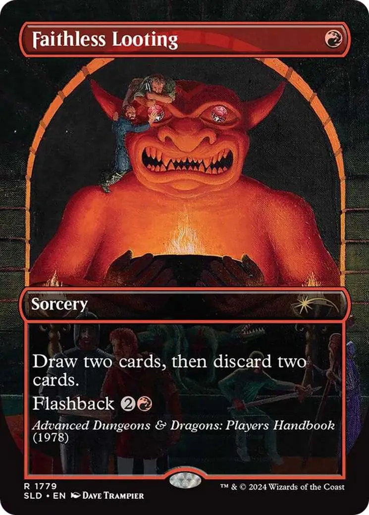 Faithless Looting (Rainbow Foil) [Secret Lair Drop Series] 1