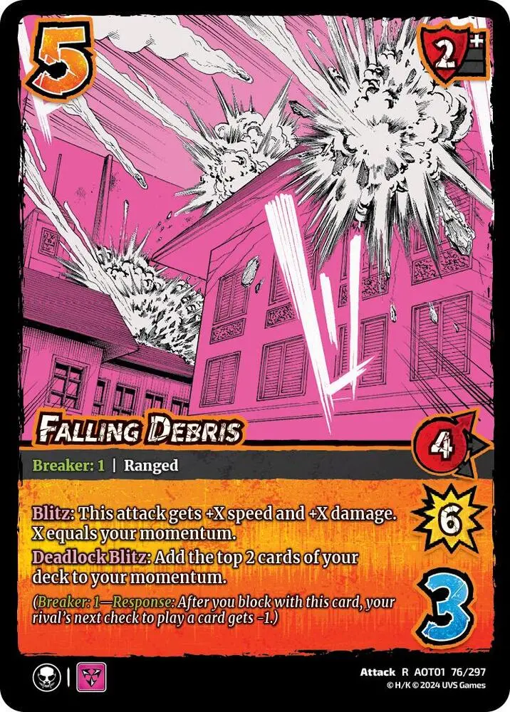Falling Debris - Foil 1