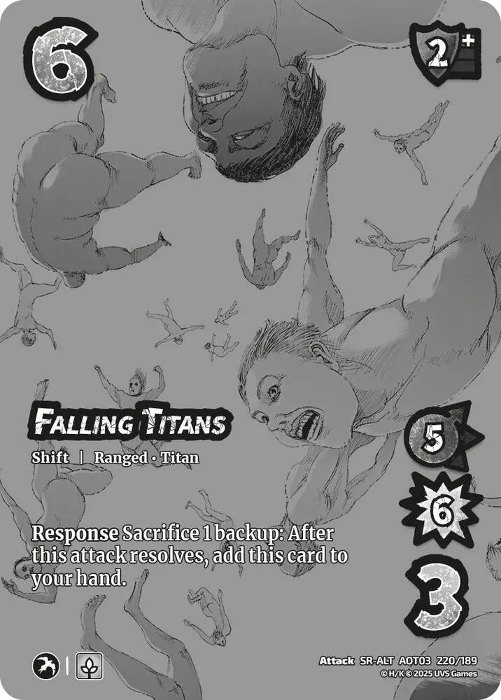 Falling Titans // Zeke's Dream Becoming Real (Alternate Art) 1