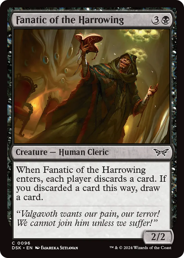 Fanatic Of The Harrowing [Duskmourn: House Of Horror] 1