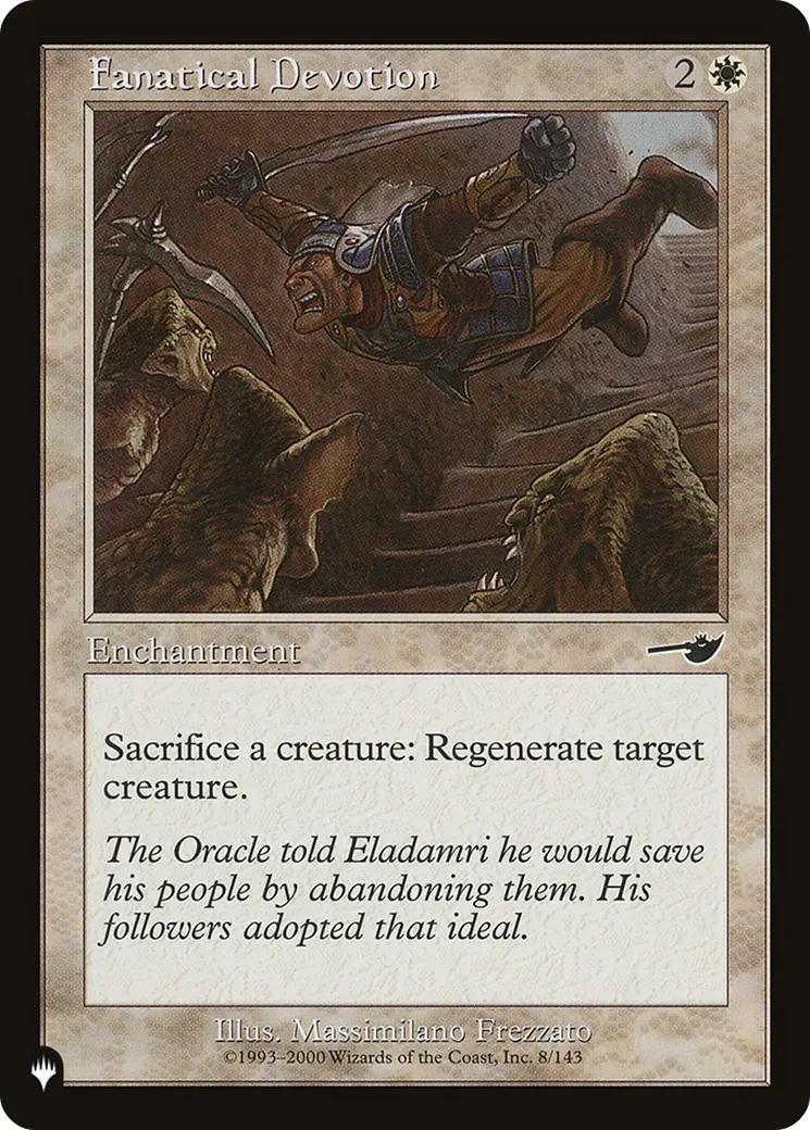 Fanatical Devotion [The List] 1