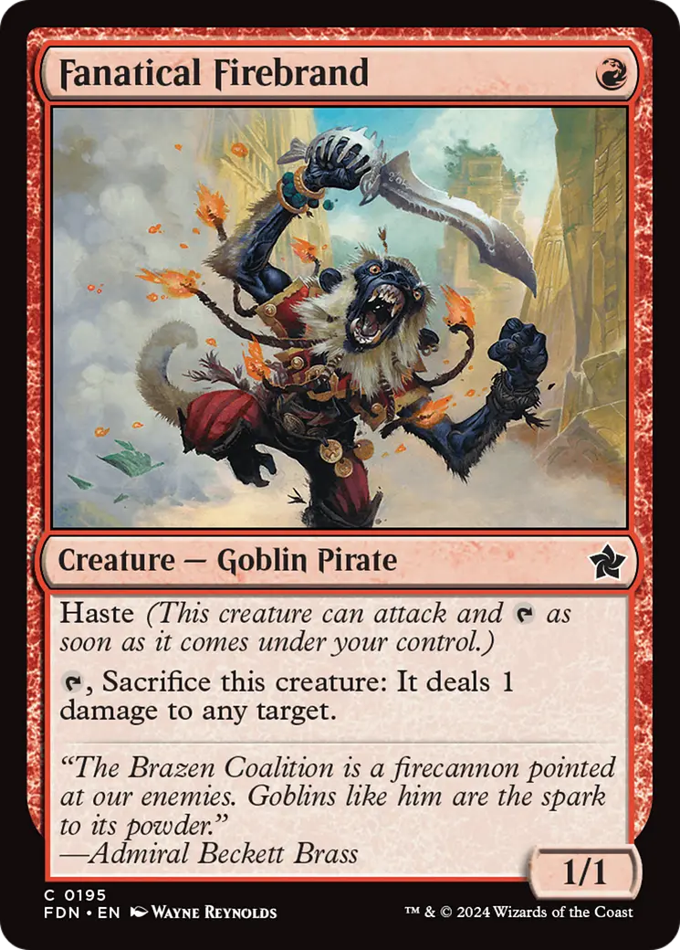 Fanatical Firebrand [Foundations] 1
