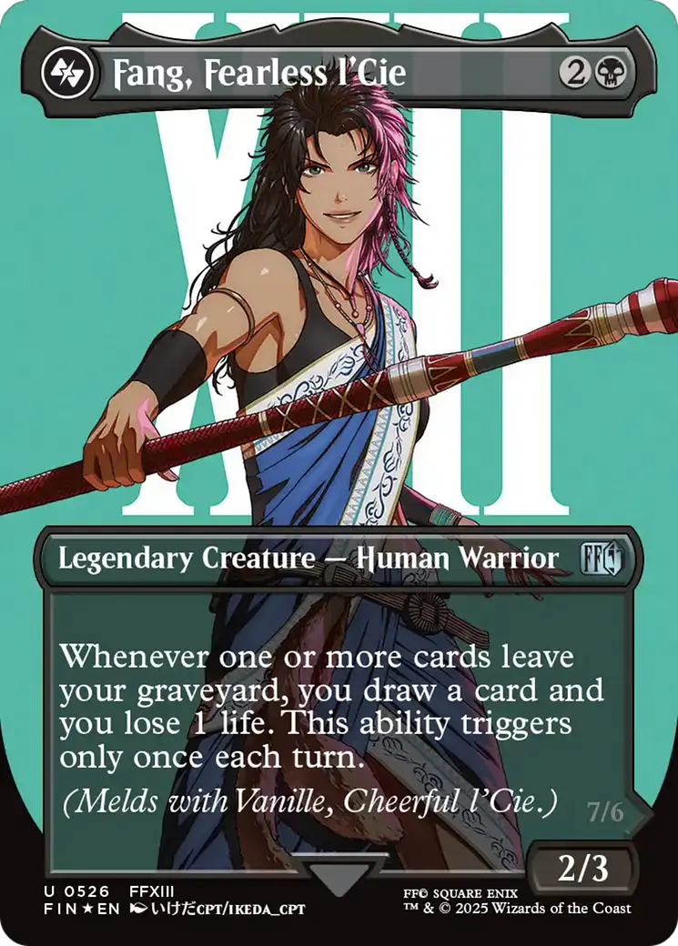 Fang, Fearless L'cie (Borderless) (Surge Foil) [Final Fantasy] 1