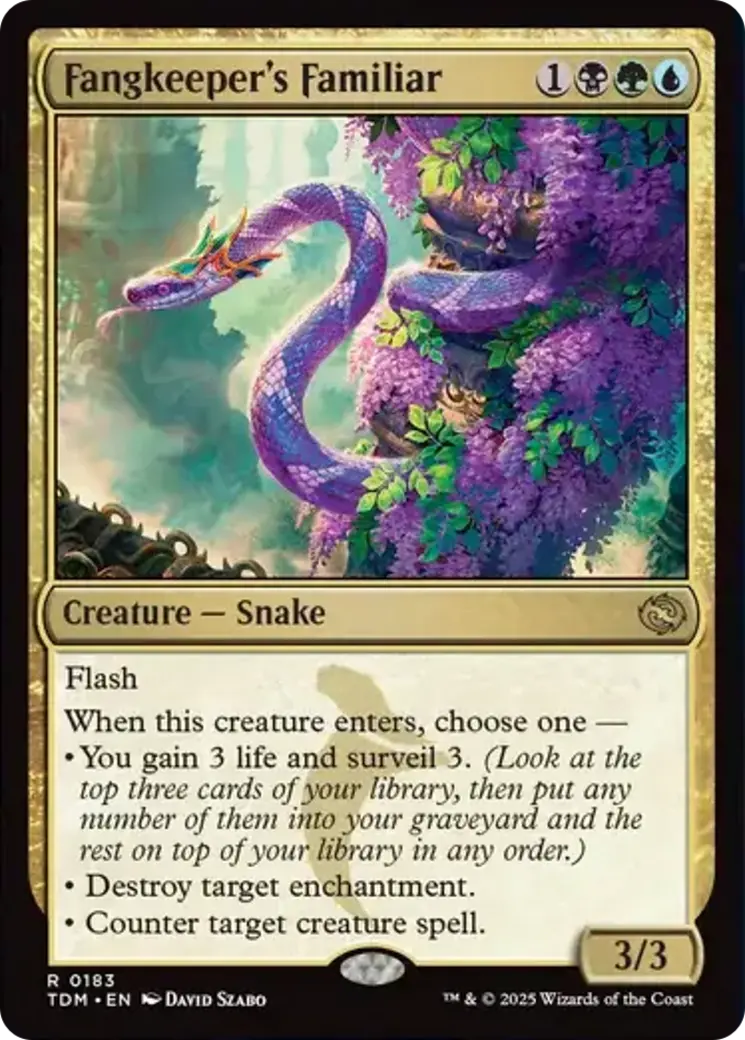 Fangkeeper's Familiar [Tarkir: Dragonstorm] 1