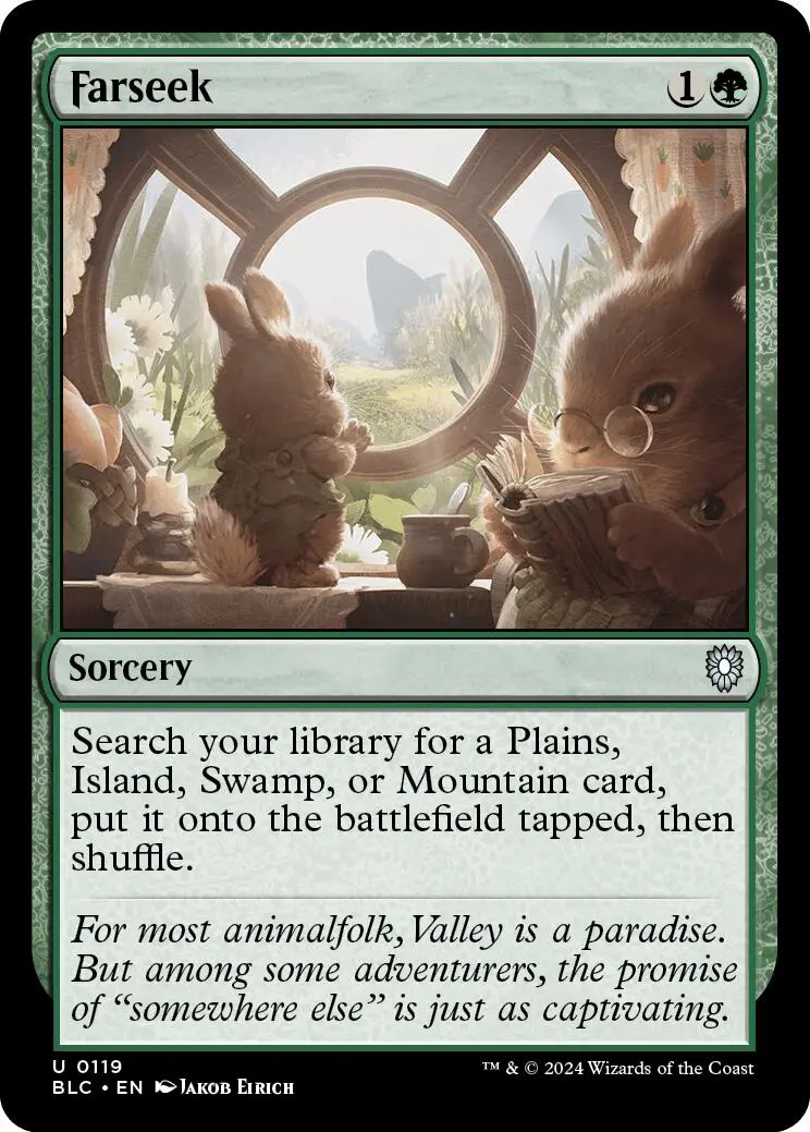 Farseek [Bloomburrow Commander] 1