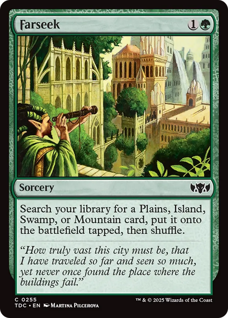 Farseek [Tarkir: Dragonstorm Commander] 1