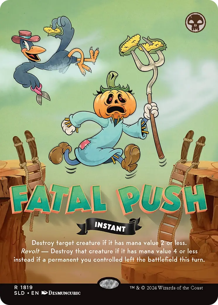 Fatal Push (1819) (Rainbow Foil) [Secret Lair Drop Series] 1