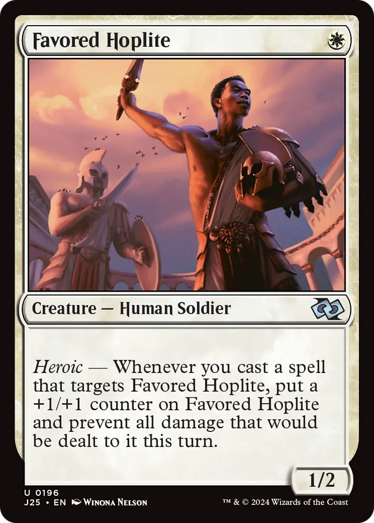 Favored Hoplite [Foundations Jumpstart] 1